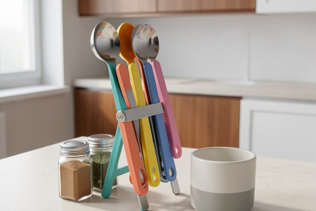 Conceptual illustration for Best Measuring Spoons for Small Apartment Kitchens