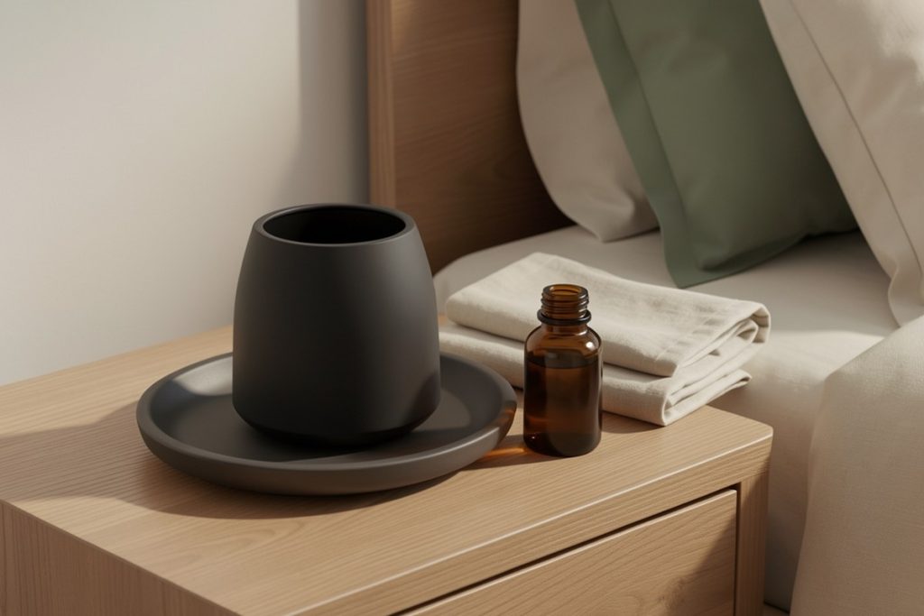 Conceptual illustration for How to Create a Calming Bedroom Scent Without Candles