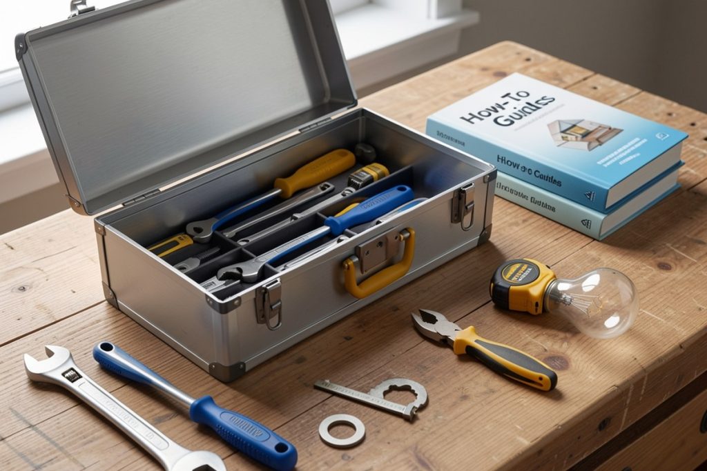 Conceptual illustration for How to Fix Common Household Problems Safely as a Beginner
