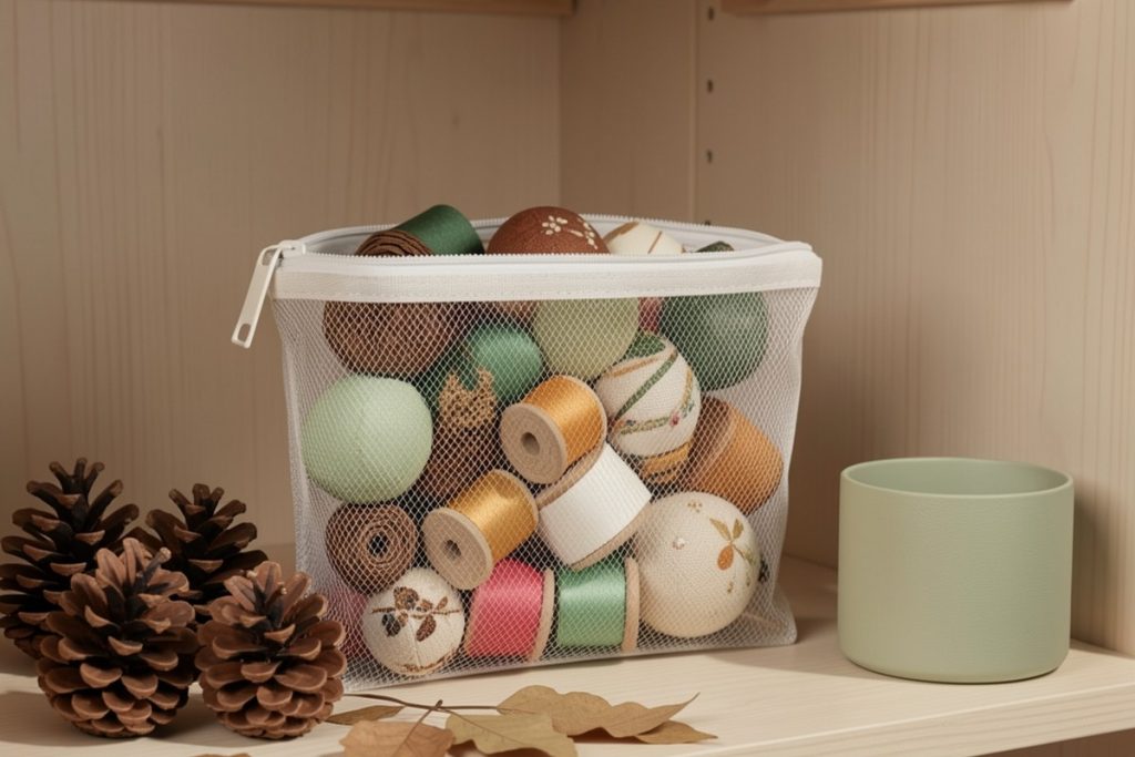 Conceptual illustration for How to Store Seasonal Decorations in a Small Home